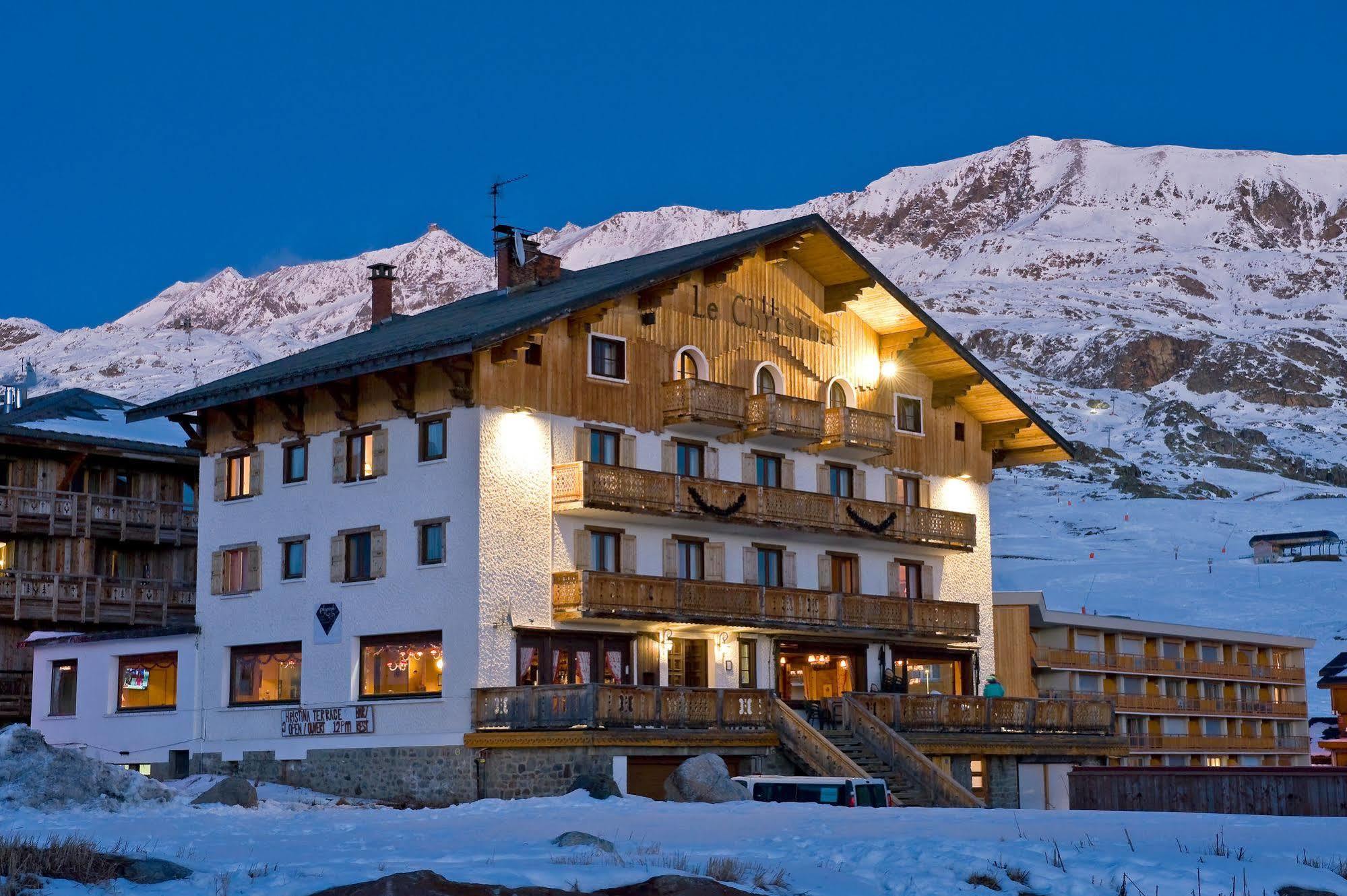 Madame Vacances Hotel Le Christina Alpe d'Huez Buitenkant foto