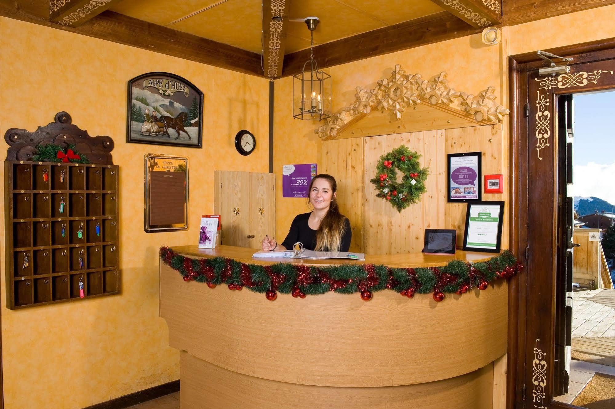 Madame Vacances Hotel Le Christina Alpe d'Huez Buitenkant foto