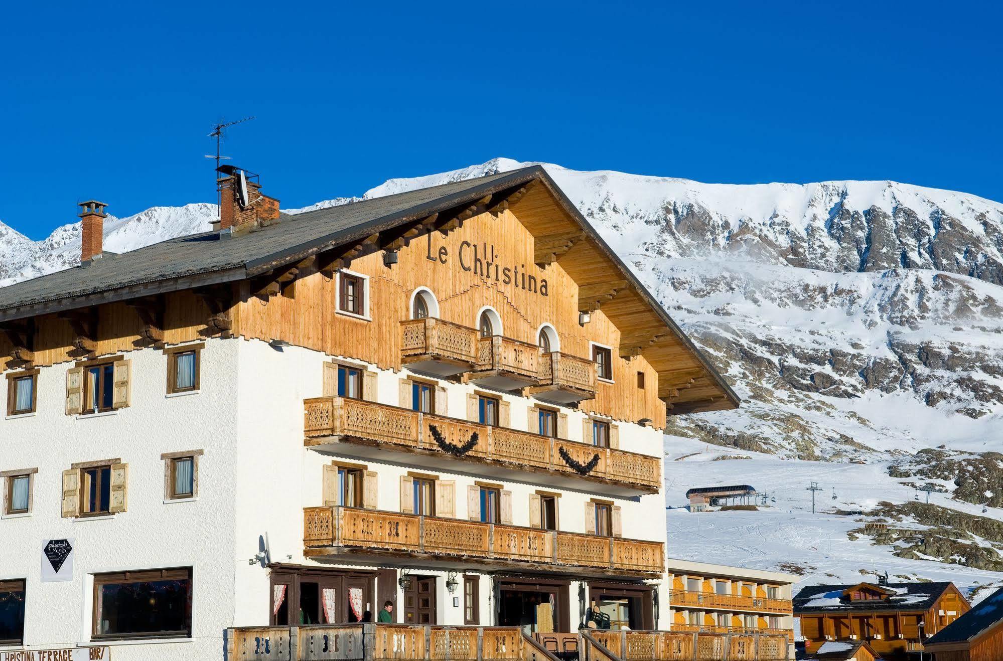 Madame Vacances Hotel Le Christina Alpe d'Huez Buitenkant foto